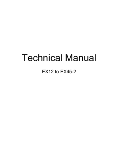 Hitachi EX25 2 EX30 2 EX35 2 EX40 2 Excavators Service Manual - Image 2