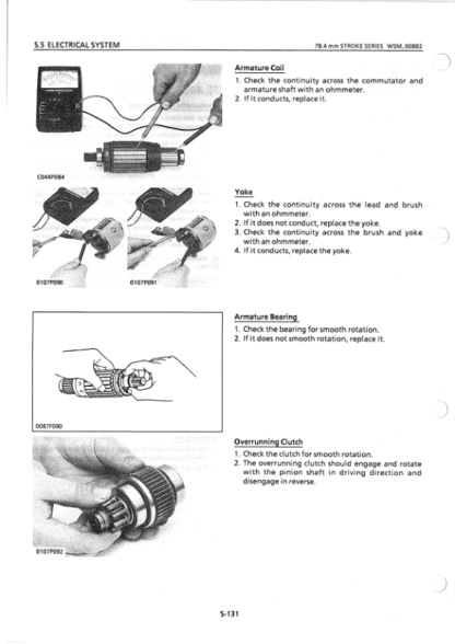 Hitachi EX30 2 Excavator Service Manual - Image 7