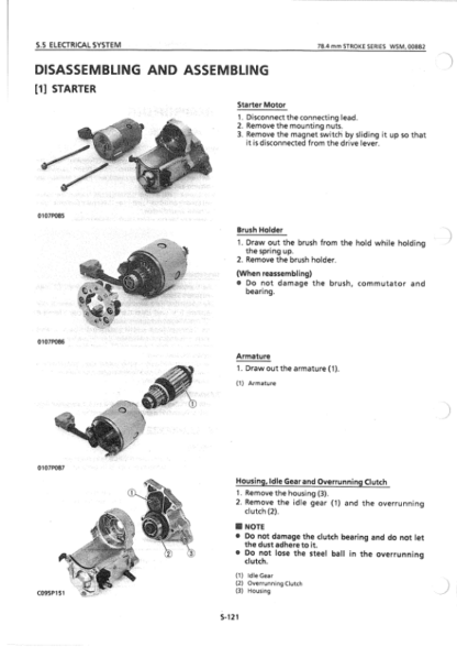 Hitachi EX30 2 Excavator Service Manual - Image 6