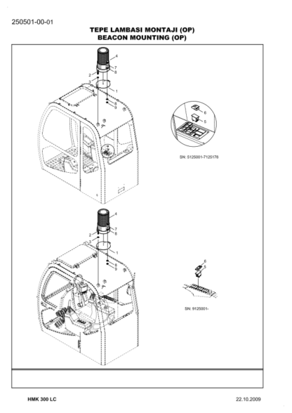 Hyundai Robex 300LC 7 Crawler Excavator Parts Manual - Image 8