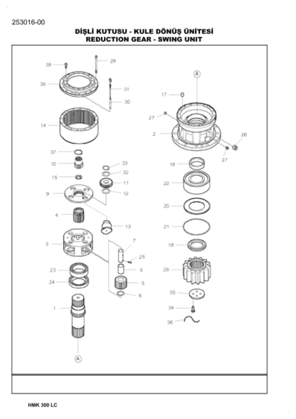 Hyundai Robex 300LC 7 Crawler Excavator Parts Manual - Image 6