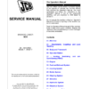 JCB 3CX Backhoe Loader Service Manual 2017+ 9813-7800 - Image 2