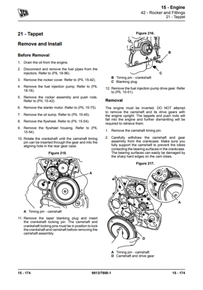 JCB 3CX Backhoe Loader Service Manual 2017+ 9813-7800 - Image 6
