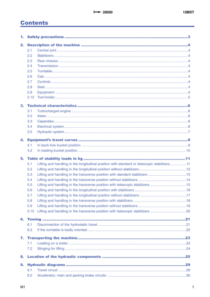 Mecalac 12MXT Excavator Repair Manual - Image 3