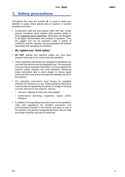 Mecalac 12MXT Excavator Repair Manual - Image 5