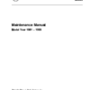 Mercedes Benz Model Year 1981 1993 Maintenance Manual - Image 2