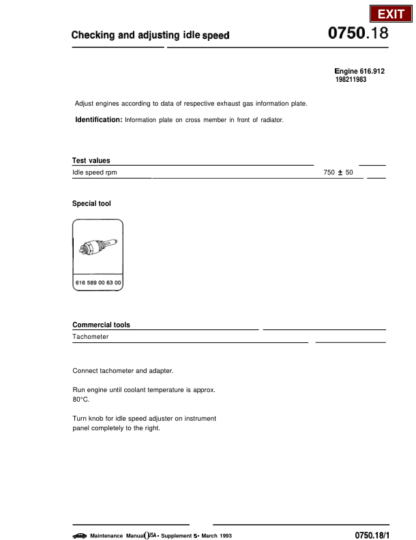 Mercedes Benz Model Year 1981 1993 Maintenance Manual - Image 17
