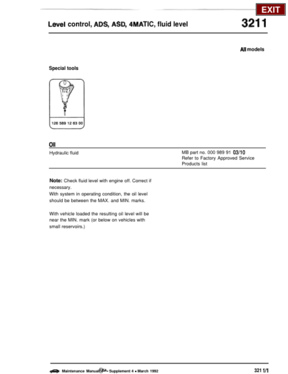 Mercedes Benz Model Year 1981 1993 Maintenance Manual - Image 11
