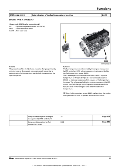 Mercedes OM 471 Engine Service Manual - Image 11