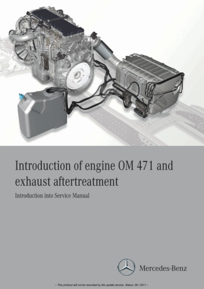Mercedes OM 471 Engine Service Manual - Image 2