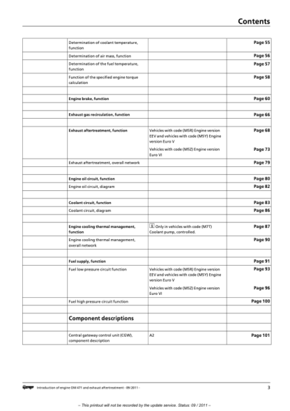 Mercedes OM 471 Engine Service Manual - Image 6