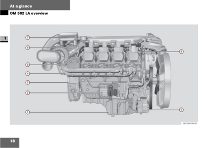 Mercedes OM 501 OM 502 Engines Operator Manual - Image 9