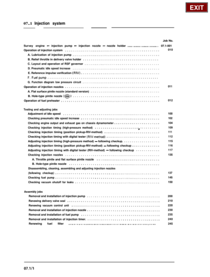 Mercedes OM 601 Engines Service Manual - Image 9