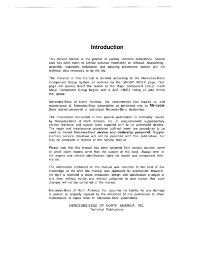 Mercedes OM 601 Engines Service Manual - Image 4