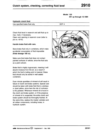Mercedes Series 107 123 124 126 129 140 201 Maintenance Manual - Image 11