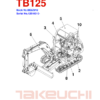 Takeuchi TB125 Excavator Parts Catalog - Image 2