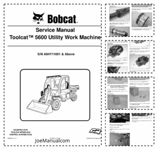 Bobcat 5600 Utility Work Machine Service Manual A94Y11001