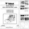 Bobcat S250 S300 Skid Steer Loader Service Manual 5309 5310 5311 5312