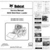 Bobcat S630 Skid Steer Loader Service Manual A3NT11001 A3NU11001