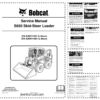 Bobcat S650 Skid Steer Loader Service Manual A3NV11001 A3NW11001