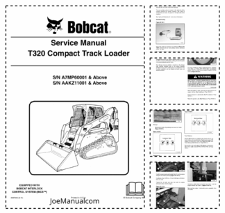 Bobcat T320 Compact Track Loader Service Manual A7MP60001 6-10