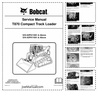 Bobcat T870 Compact Track Loader Service Manual A3PG11001 9-10