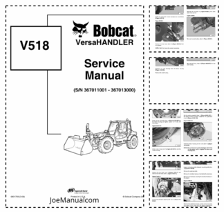 Bobcat V417 Versahandler Service Manual