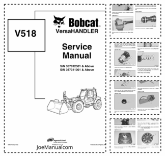 Bobcat V518 Versahandler Service Manual