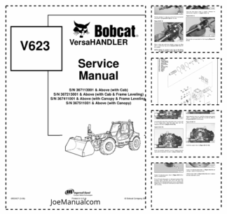 Bobcat V623 VersaHANDLER Service Manual 367113001