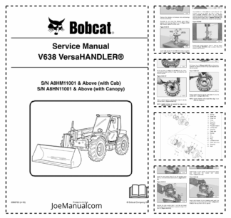 Bobcat V638 VersaHANDLER Service Manual A8HM11001