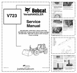 Bobcat V723 VersaHANDLER Service Manual 367810501