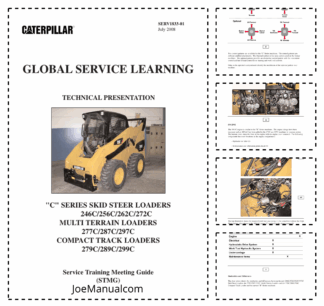 Caterpillar 246C 256C 262C 272C 277C 287C 297C Service Training Manual