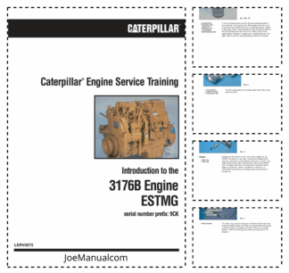 Caterpillar 3176B Engine Service Training Manual