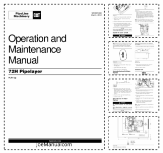 Caterpillar 72H Pipelayer Operation and Maintenance Manual