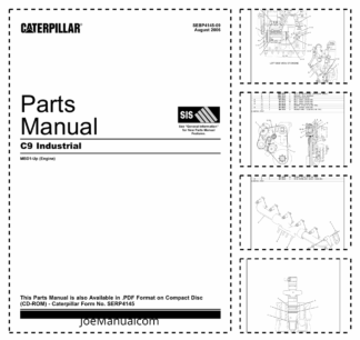 Caterpillar C9 Industrial Engine Parts Manual