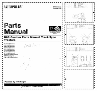 Caterpillar D6R Dozer Parts Manual