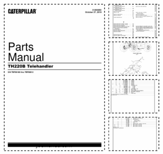 Caterpillar TH220B Telescopic Handler Parts Manual