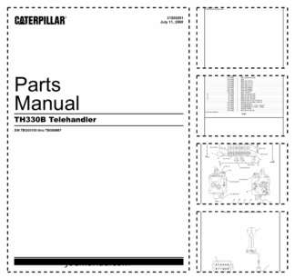 Caterpillar TH330B Telehandler Parts Manual