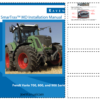 Fendt Vario 700 800 900 Series Tractors SmarTrax MD Installation Manual