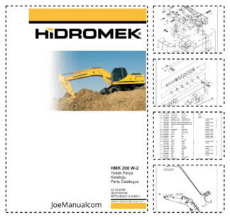 Hidromek HMK 200W-2 Parts Catalogue Mitsubishi