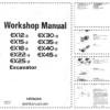 Hitachi EX30 2 Excavator Service Manual