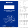 Mecalac 12MTX Excavator Parts Catalog SN 40000