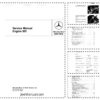 Mercedes OM 601 Engines Service Manual