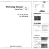 Volvo Penta 31 32 41 42 43 44 300 Series Marine Engines Engine Body Workshop Manual
