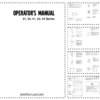 Volvo Penta 31 32 41 42 43 Marine Engines Operators Manual
