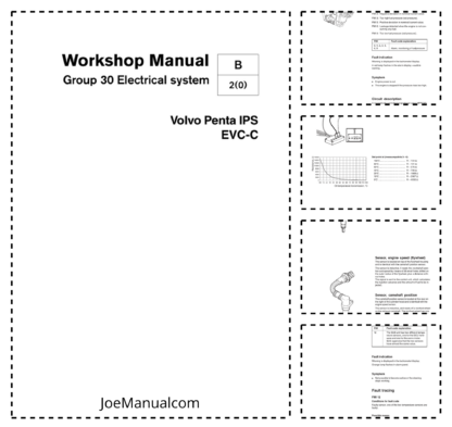 Volvo Penta D6 Marine Engines Electrical System Workshop Repair Manual