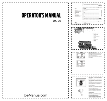 Volvo Penta D6 Marine Engines Operators Manual