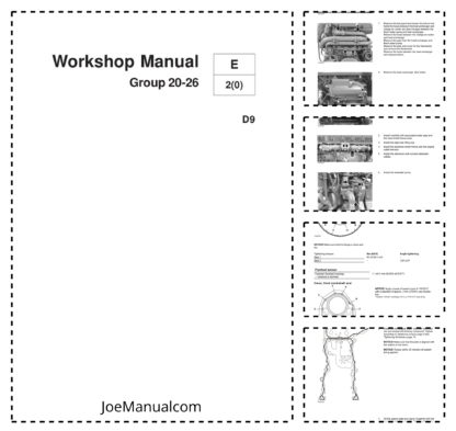 Volvo Penta D9 Marine Engine Workshop Manual
