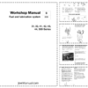 Volvo Penta KAD42 Marine Engines Fuel Lubrication Systems Workshop Manual
