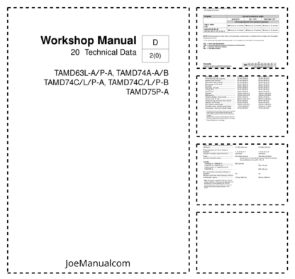 Volvo Penta TAMD63A Marine Engine Technical Data